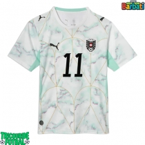 Echipament fotbal Austria Michael Gregoritsch #11 Tricou Deplasare Mondial 2026 maneca scurta