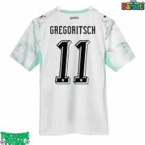 Echipament fotbal Austria Michael Gregoritsch #11 Tricou Deplasare Mondial 2026 maneca scurta