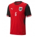 Echipament fotbal Austria Nicolas Seiwald #6 Tricou Acasa Mondial 2026 pentru copii maneca scurta (+ Pantaloni scurti)