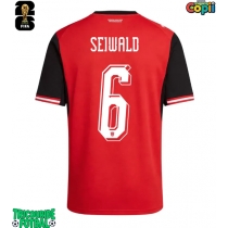 Echipament fotbal Austria Nicolas Seiwald #6 Tricou Acasa Mondial 2026 pentru copii maneca scurta (+ Pantaloni scurti)