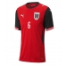 Echipament fotbal Austria Nicolas Seiwald #6 Tricou Acasa Mondial 2026 pentru femei maneca scurta