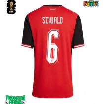 Echipament fotbal Austria Nicolas Seiwald #6 Tricou Acasa Mondial 2026 pentru femei maneca scurta