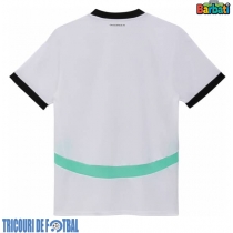 Echipament fotbal Austria Tricou Deplasare European 2024 maneca scurta