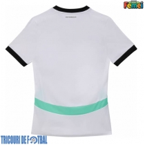 Echipament fotbal Austria Tricou Deplasare European 2024 pentru femei maneca scurta