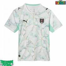 Echipament fotbal Austria Tricou Deplasare Mondial 2026 maneca scurta
