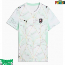 Echipament fotbal Austria Tricou Deplasare Mondial 2026 pentru femei maneca scurta