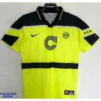 Echipament fotbal BVB Dortmund 1996-1997 Tricou Retro Acasa maneca scurta