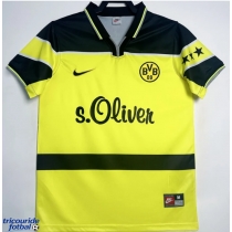 Echipament fotbal BVB Dortmund 1997-1998 Tricou Retro Acasa maneca scurta