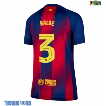 Echipament fotbal Barcelona Alejandro Balde #3 Tricou Acasa 2025-26 pentru femei maneca scurta