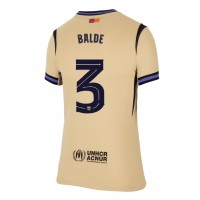 Echipament fotbal Barcelona Alejandro Balde #3 Tricou Deplasare 2025-26 pentru femei maneca scurta