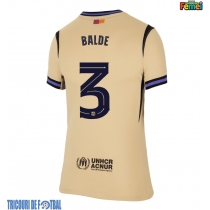 Echipament fotbal Barcelona Alejandro Balde #3 Tricou Deplasare 2025-26 pentru femei maneca scurta