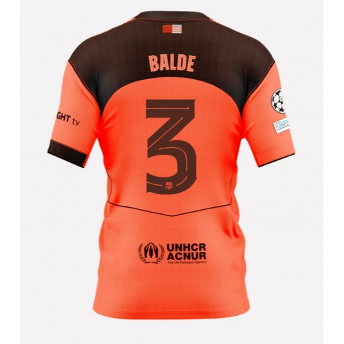 Echipament fotbal Barcelona Alejandro Balde #3 Tricou Treilea 2025-26 maneca scurta Echipament fotbal Barcelona Alejandro Balde #3 Tricou Treilea 2025-26 maneca scurta