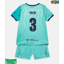 Echipament fotbal Barcelona Alejandro Balde #3 Tricou Treilea 2026-27 pentru copii maneca scurta (+ Pantaloni scurti)