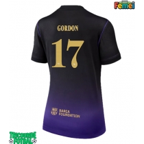 Echipament fotbal Barcelona Anthony Gordon #17 Tricou Deplasare 2026-27 pentru femei maneca scurta