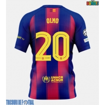 Echipament fotbal Barcelona Dani Olmo #20 Tricou Acasa 2025-26 maneca scurta