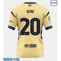 Echipament fotbal Barcelona Dani Olmo #20 Tricou Deplasare 2025-26 maneca scurta
