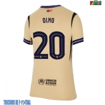 Echipament fotbal Barcelona Dani Olmo #20 Tricou Deplasare 2025-26 pentru femei maneca scurta