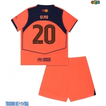 Echipament fotbal Barcelona Dani Olmo #20 Tricou Treilea 2025-26 pentru copii maneca scurta (+ Pantaloni scurti)