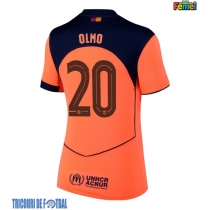 Echipament fotbal Barcelona Dani Olmo #20 Tricou Treilea 2025-26 pentru femei maneca scurta