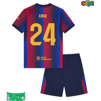 Echipament fotbal Barcelona Eric Garcia #24 Tricou Acasa 2026-27 pentru copii maneca scurta (+ Pantaloni scurti)