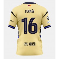 Echipament fotbal Barcelona Fermin Lopez #16 Tricou Deplasare 2025-26 maneca scurta