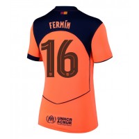 Echipament fotbal Barcelona Fermin Lopez #16 Tricou Treilea 2025-26 pentru femei maneca scurta