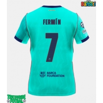 Echipament fotbal Barcelona Fermin Lopez #7 Tricou Treilea 2026-27 maneca scurta