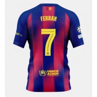 Echipament fotbal Barcelona Ferran Torres #7 Tricou Acasa 2025-26 maneca scurta