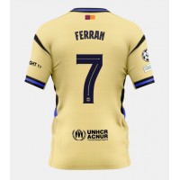 Echipament fotbal Barcelona Ferran Torres #7 Tricou Deplasare 2025-26 maneca scurta