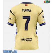 Echipament fotbal Barcelona Ferran Torres #7 Tricou Deplasare 2025-26 maneca scurta