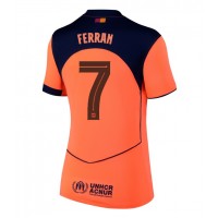 Echipament fotbal Barcelona Ferran Torres #7 Tricou Treilea 2025-26 pentru femei maneca scurta