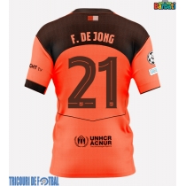 Echipament fotbal Barcelona Frenkie de Jong #21 Tricou Treilea 2025-26 maneca scurta