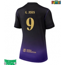 Echipament fotbal Barcelona Gabriel Jesus #9 Tricou Deplasare 2026-27 pentru femei maneca scurta