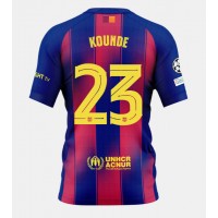 Echipament fotbal Barcelona Jules Kounde #23 Tricou Acasa 2025-26 maneca scurta