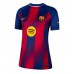Echipament fotbal Barcelona Jules Kounde #23 Tricou Acasa 2025-26 pentru femei maneca scurta Echipament fotbal Barcelona Jules Kounde #23 Tricou Acasa 2025-26 pentru femei maneca scurta