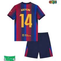 Echipament fotbal Barcelona Karim Adeyemi #14 Tricou Acasa 2026-27 pentru copii maneca scurta (+ Pantaloni scurti)