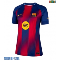 Echipament fotbal Barcelona Lamine Yamal #10 Tricou Acasa 2025-26 pentru femei maneca scurta