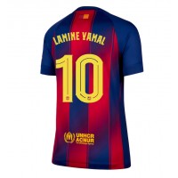 Echipament fotbal Barcelona Lamine Yamal #10 Tricou Acasa 2025-26 pentru femei maneca scurta