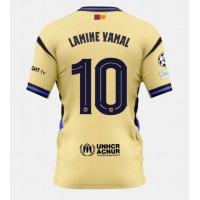 Echipament fotbal Barcelona Lamine Yamal #10 Tricou Deplasare 2025-26 maneca scurta