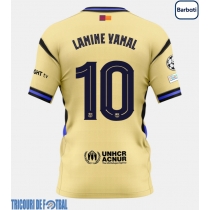Echipament fotbal Barcelona Lamine Yamal #10 Tricou Deplasare 2025-26 maneca scurta