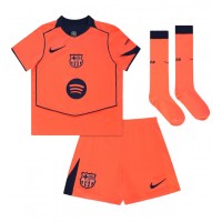 Echipament fotbal Barcelona Lamine Yamal #10 Tricou Treilea 2025-26 pentru copii maneca scurta (+ Pantaloni scurti)