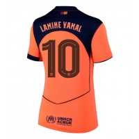 Echipament fotbal Barcelona Lamine Yamal #10 Tricou Treilea 2025-26 pentru femei maneca scurta