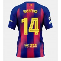 Echipament fotbal Barcelona Marcus Rashford #14 Tricou Acasa 2025-26 maneca scurta