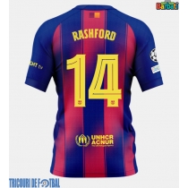 Echipament fotbal Barcelona Marcus Rashford #14 Tricou Acasa 2025-26 maneca scurta