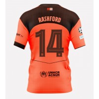 Echipament fotbal Barcelona Marcus Rashford #14 Tricou Treilea 2025-26 maneca scurta