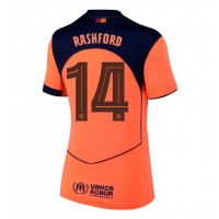 Echipament fotbal Barcelona Marcus Rashford #14 Tricou Treilea 2025-26 pentru femei maneca scurta