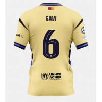 Echipament fotbal Barcelona Paez Gavi #6 Tricou Deplasare 2025-26 maneca scurta