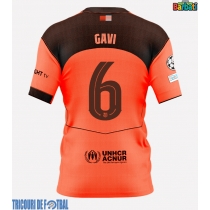 Echipament fotbal Barcelona Paez Gavi #6 Tricou Treilea 2025-26 maneca scurta