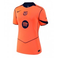 Echipament fotbal Barcelona Paez Gavi #6 Tricou Treilea 2025-26 pentru femei maneca scurta