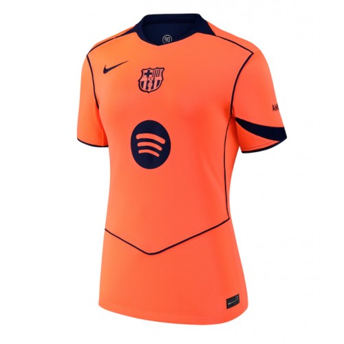 Echipament fotbal Barcelona Paez Gavi #6 Tricou Treilea 2025-26 pentru femei maneca scurta Echipament fotbal Barcelona Paez Gavi #6 Tricou Treilea 2025-26 pentru femei maneca scurta